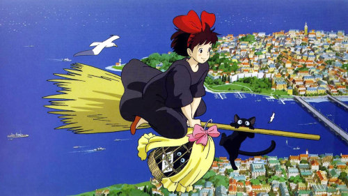 Studio Ghibli, Kiki&rsquo;s Delivery Service, 1989魔女の宅急便,  Majo no TakkyūbinKiki: “We