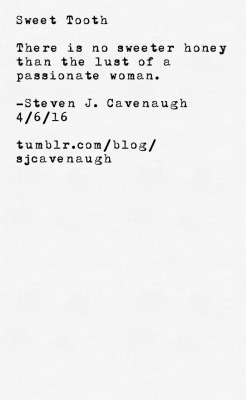 sjcavenaugh:Sweet Tooth By Steven J. Cavenaugh