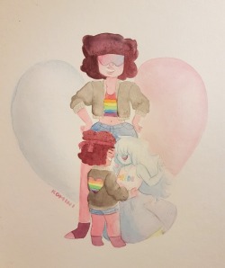 komini:Happy Pride Month! It was my 1st attempt