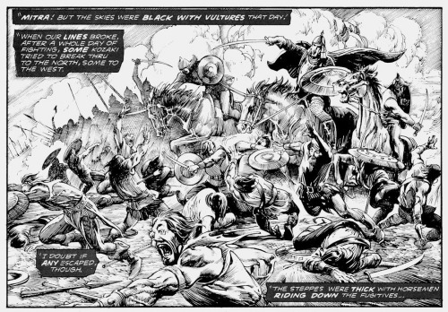 ungoliantschilde: ungoliantschilde:some Conan by John Buscema, with Inks by Alfredo Alcala. one of m