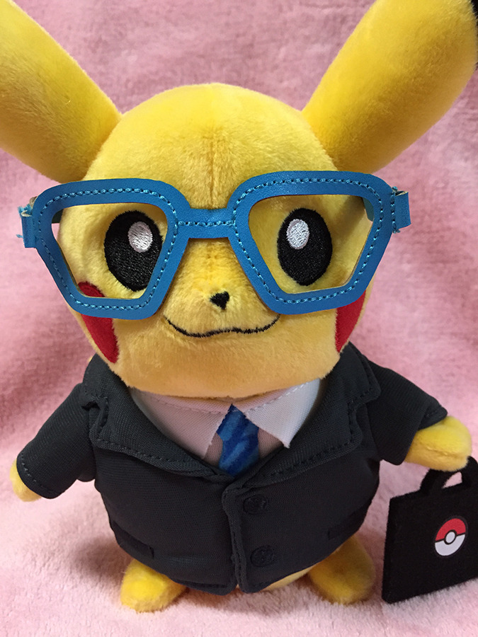 zombiemiki:Monthly Pikachu - AprilThis Pikachu is smartly dressed and ready for a