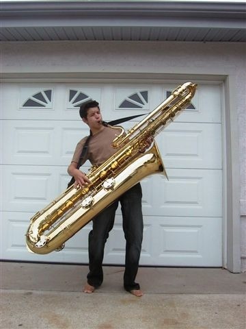 paulsrockinpagoda:  presidentobarna:  leaf-jelly:  131-di:  illogicalhumanoid:  brickiestsurgeon:  131-di:  the contrabass saxophone is such an absurd instrument  talk dirty to me  Have ya’ll seen the double contrabass flute before???  reblogging my