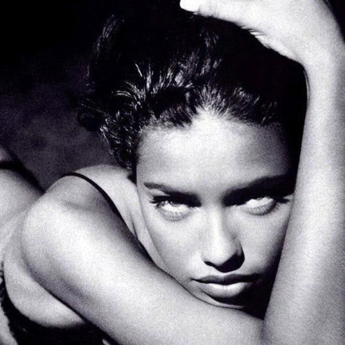 adrianalimagoddess: Adriana Lima  Black and white