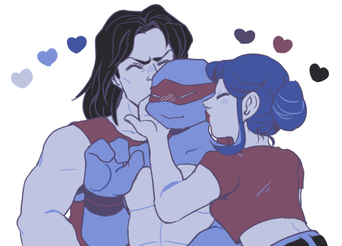 beeeper: smooching the cutie (u3u) ♥
