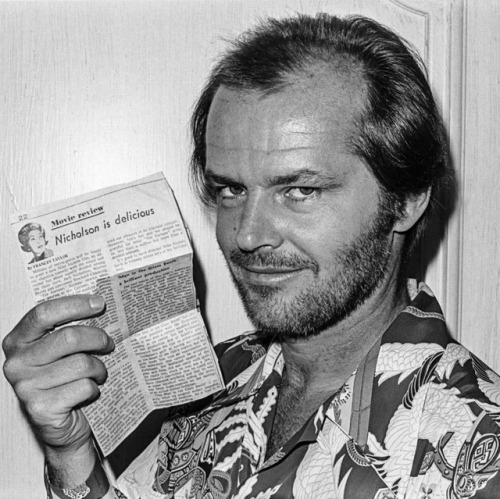 mattybing1025:Jack Nicholson photographed by James Hamilton, 1975.