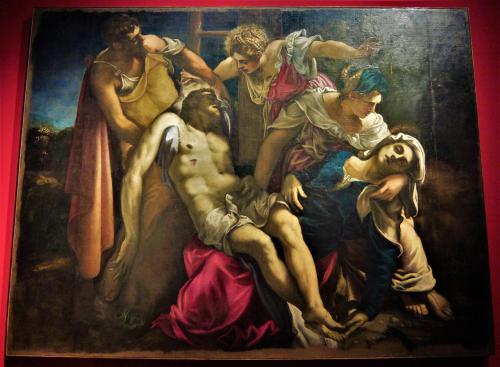 The Deposition of Christ, Jacopo Tintoretto, 1562, Gallerie dell'Accademia in Venice