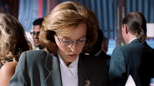 muchadoaboutsnap: Can I buy you a drink? It’s two in the afternoon, Agent Mulder.