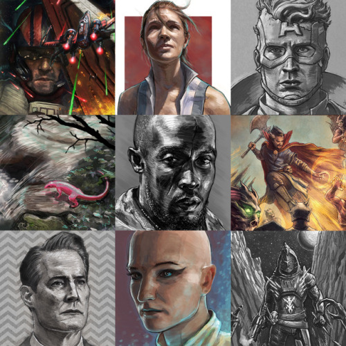 A look back at my artwork from 2017.