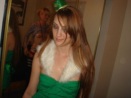 fb97992:  Mirror photo bomb 