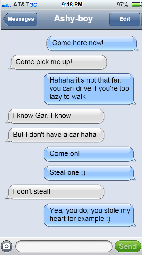 mypalletshippinglove:  Some more Ash&amp;Gary conversations :) Enjoy!BONUS
