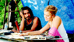 summerfinns:“What if Sayid was to have a relationship with a woman that looked like Miss America? Th