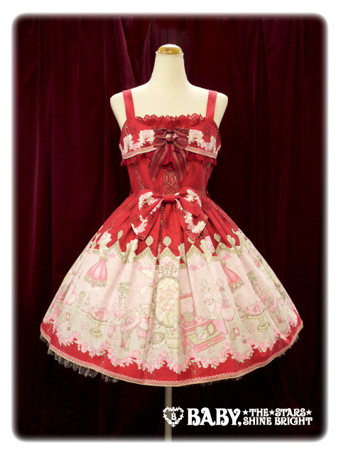 lolitahime:  BABY’S Fall in Love with the Sweet Magic of Scent Cologne JSK(Navy