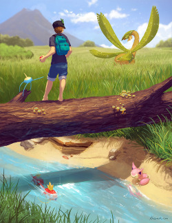 kezrekade:  The moment I first saw Tropius in Ruby version, it became one of my top favorite Pokemon. Since then I’ve been trying to find a shiny on Route 119- to no avail. Years and years later I found a shiny Tropius in X, but it didn’t feel the