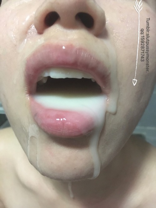 slutpussymonster:我就是肉便器，精液马桶，大鸡巴处理排泄物的容器。你们猜猜这是多少人射了多少次？