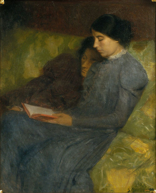 Chlorosis    -    Sebastià Junyent , c.1899.Catalan, 1865 - 1908Oil on canvas,  995 mm (39.17 in) 77