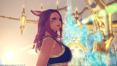 tiara-ffxiv - rainforest-cat - rainforest-cat - Sunset dance...