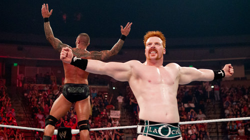 fishbulbsuplex:  Randy Orton and Sheamus