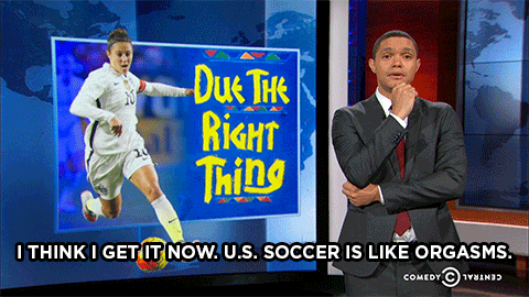 thebeachthing:  noblood-nofoul:  kingofhispaniola:  thedailyshow:  Despite generating