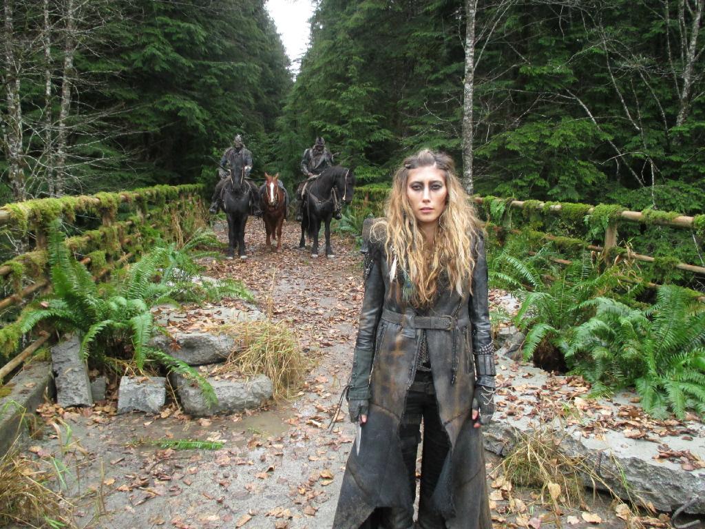 #the100  heychief said:  Can you guys post more costume pics of the Grounder outfits