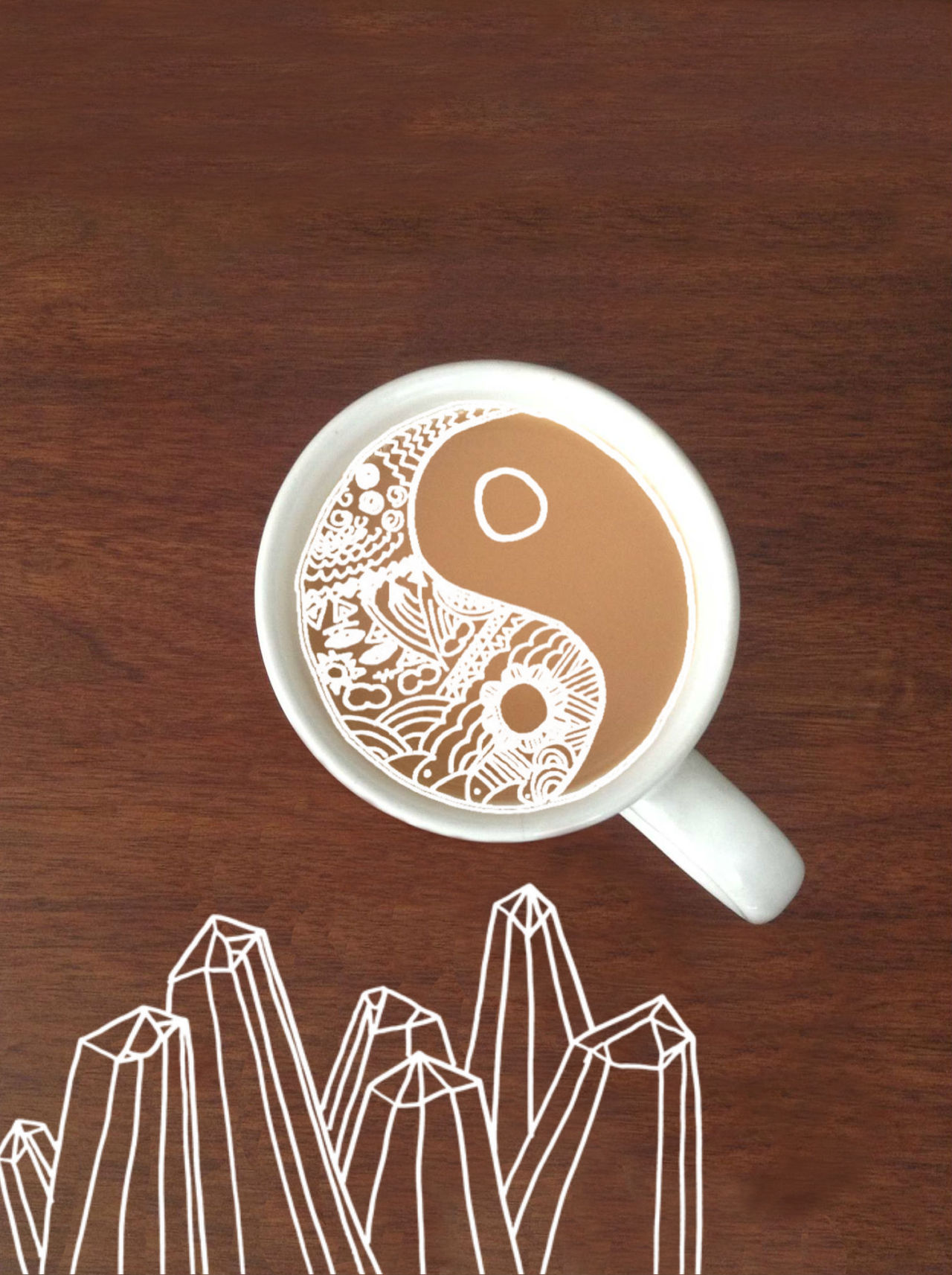unshameful:  my own photo and edit homemade milk tea ♡ 