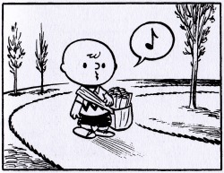 thecomicsvault:  SUNDAY FUNNIES &ldquo;PEANUTS&rdquo; (April 9, 1952)By Charles M. Schulz 