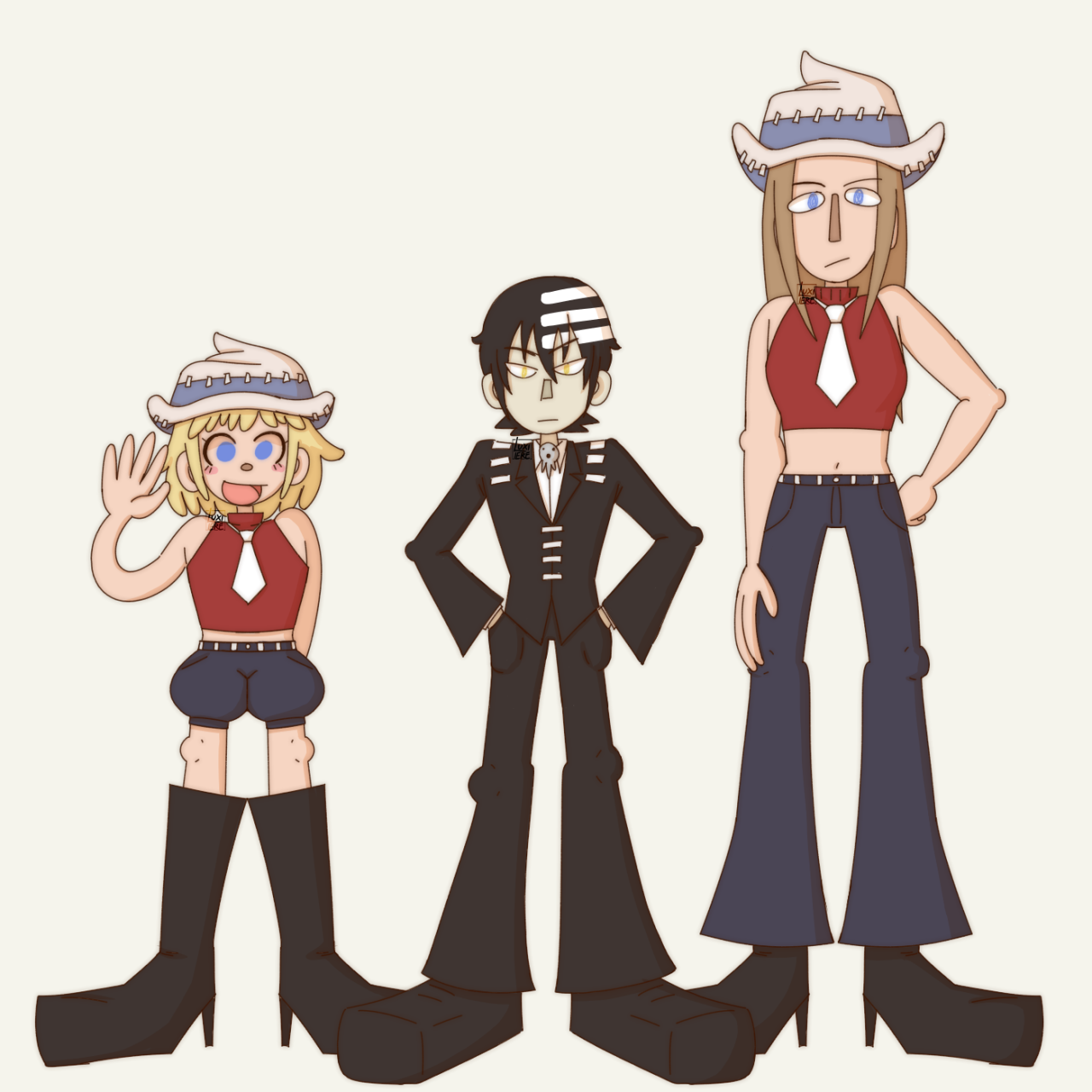 Lu Death The Kid And The Thompson Sisters Lu Death The Kid And The Thompson Sisters
