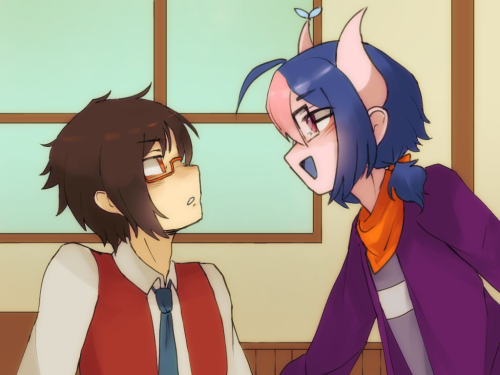 Why Shouldn't I Doodle @clover-or-del And My Ocs In My Favourite Thing :3