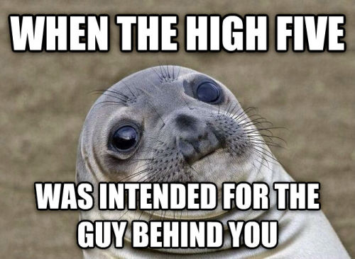tastefullyoffensive:  Awkward Moment Seal [x]Previously: Best of ‘Business Baby’ 