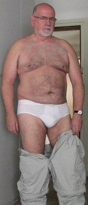 mature men in underwear