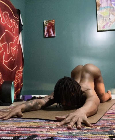 :DEVIN THE YOGI @smileorshutup Follow Blaqhomme 