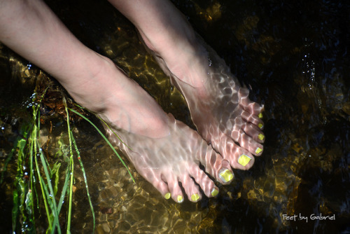 When nature meets her beautiful feet