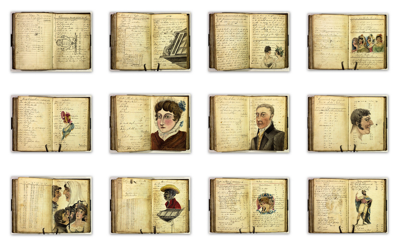 michaelmoonsbookshop:  michaelmoonsbookshop:Two notebooks used by Kelsick Wood a