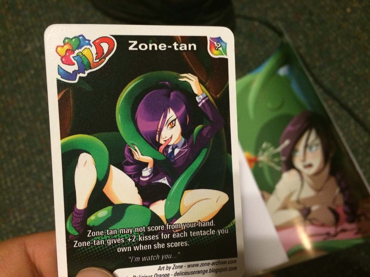 z0nesama:  cardinalcrowbar:  So I bought a card game at AWA called “Schoolgirls