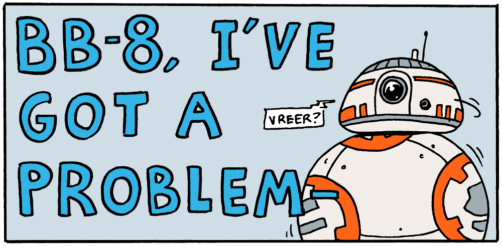 hinonekart:  bb-8 did not sign up for this shoujo manga nonsense 