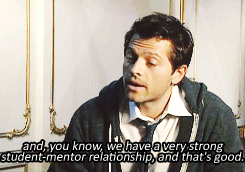 debatchery:  Misha being his usual sarcastic self (from the Supernatural 100th Episode Bonus Extra s5 DVD) 