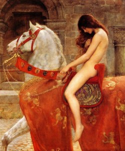 aphroditeinfurs:Lady Godiva by John Collier, 1897