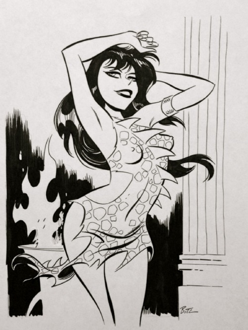 Orion slave girl (from Star Trek) by Bruce Timm