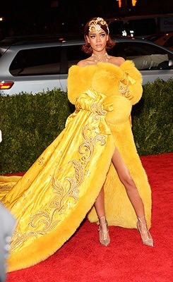 ohsodj:  Rihanna at the Met Gala (‘China: Through The Looking Glass’) in New York City.