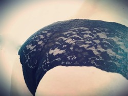 Me-Time-Finally:  Keeping It Classic In Black Lace….