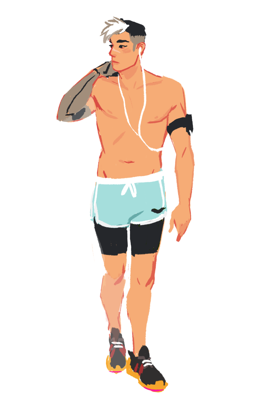 siobhanchiffon:  Space Dad Fitness Looks, because nobody can stop me 