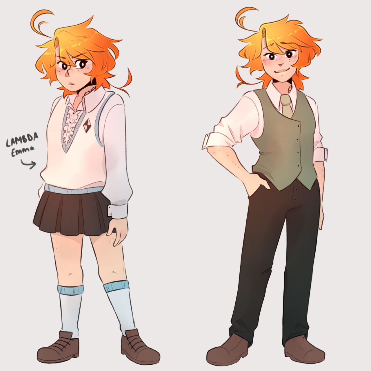 NickolaWorksArt - Emma of the Promised Neverland