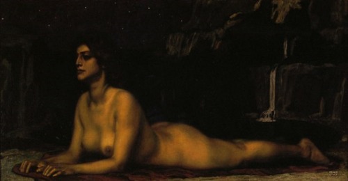 silenceforthesoul: Franz von Stuck - Sphinx, 1904