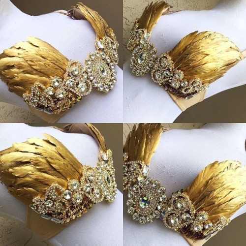 Golden Angel Plunge Bra To custom order please email us at electriclaundry@gmail.com www.ins
