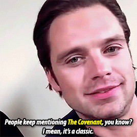 itsvarza: [On having to say his lines in The Covenant]: Oh, god! …all I know is my friends th
