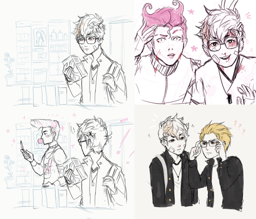 myetie:JUNPEIHe’s one of the original characters I made for Bapogichi’s Yankee AU over at facebook; 