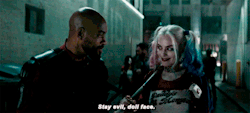 Harleysgothamonline:  “Stay Evil Doll Face.”