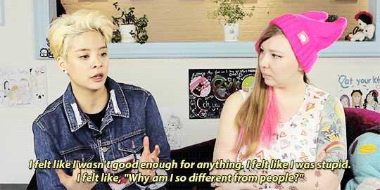 “I’m happy. Why do I have to change who I am?”