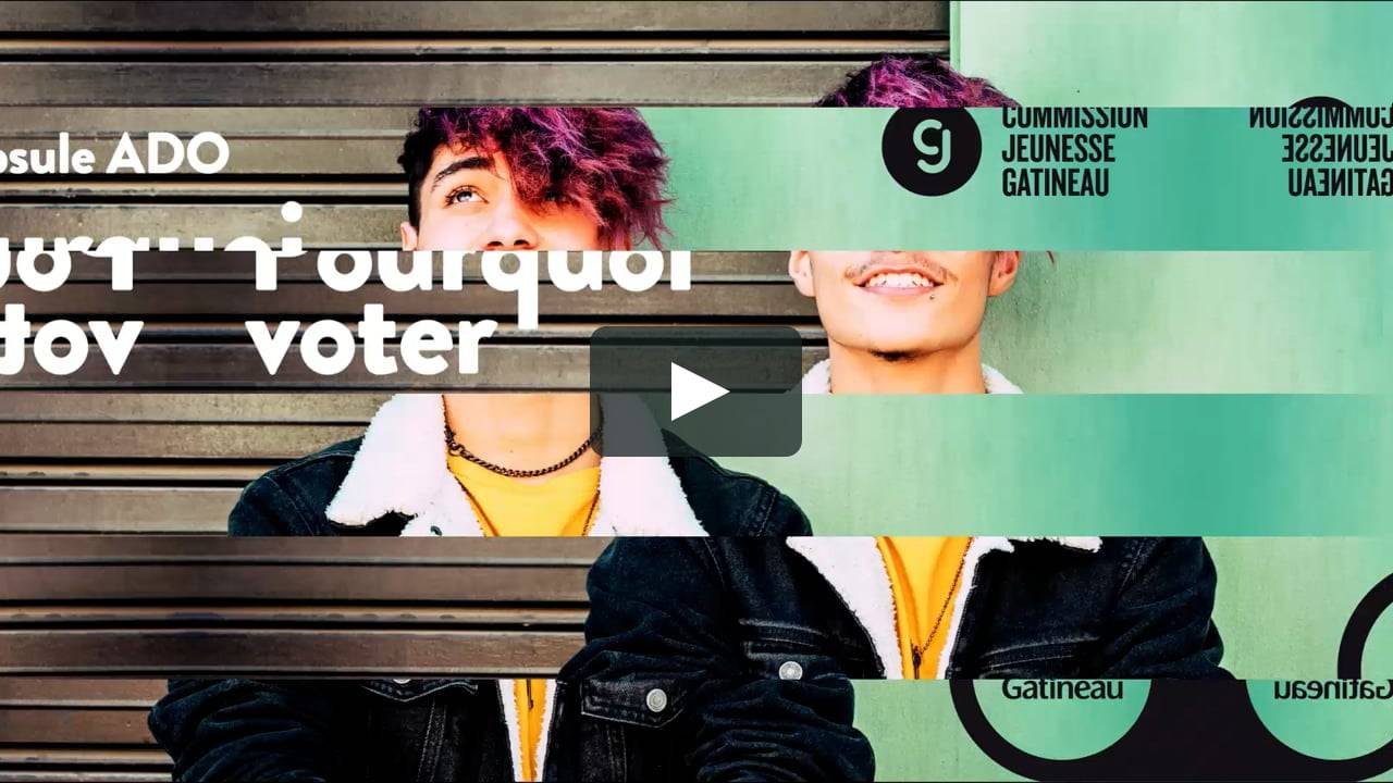 7 bonnes raisons d'écouter le débat jeunesse de Gatineau, C'est parti, je  vote! 2021