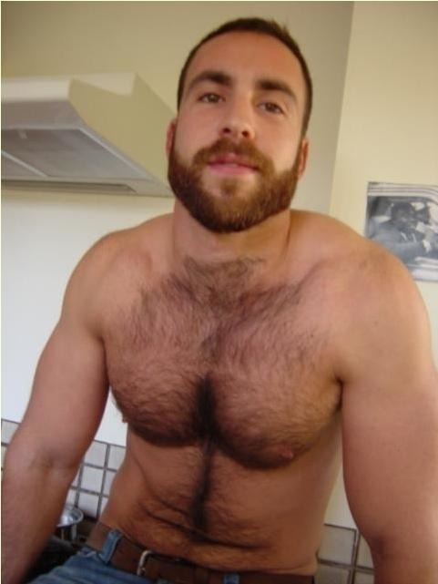 wild4hairy: robmucde:  Menmeeting  Hot! 