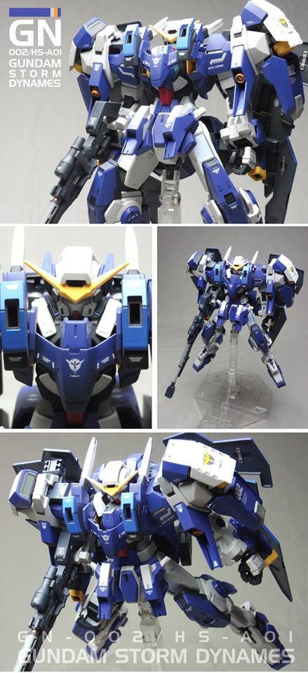 mechaddiction:  pointnet.com.hk - 造型超正!! 改裝作品 1/100 GN-002/HS-A01